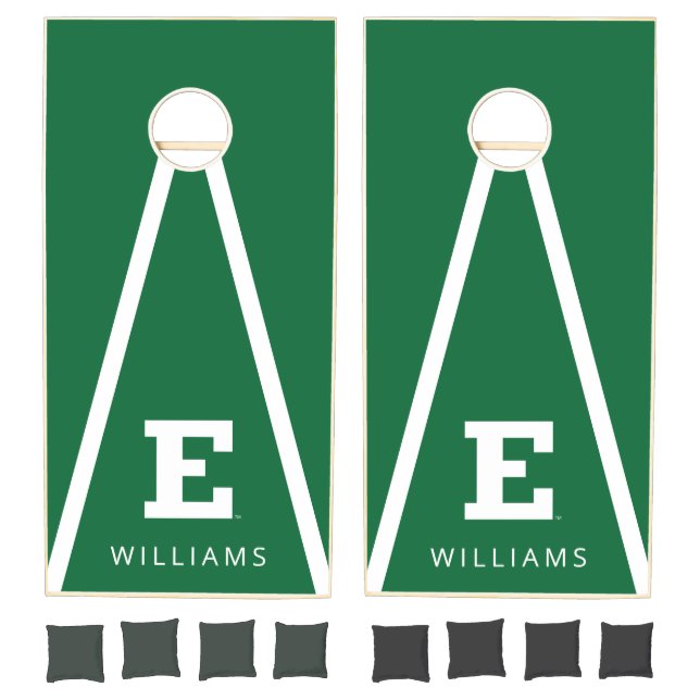 Personalized Eastern Michigan Cornhole Set (Set)