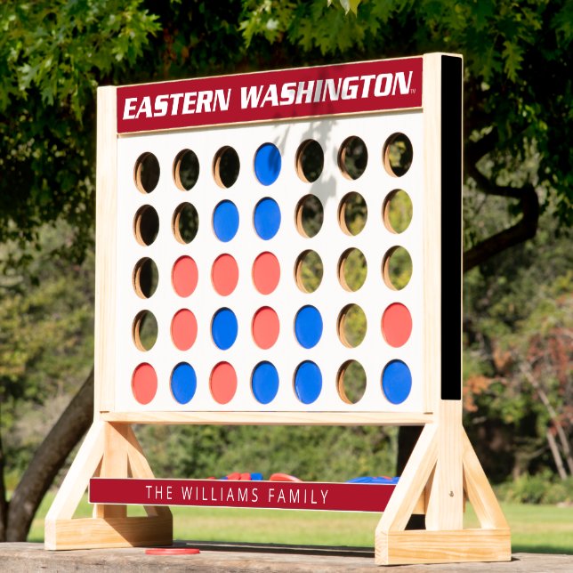 Personalized Eastern Washington Fast Four (Lawn)