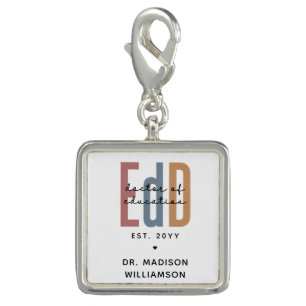 Personalized EdD Doctor Of Education Graduation Charm