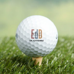 Personalized EdD Doctor Of Education Graduation Golf Balls