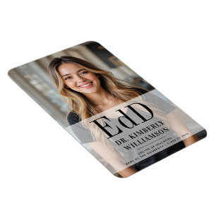 Personalized EdD Doctor of Education Graduation Magnet