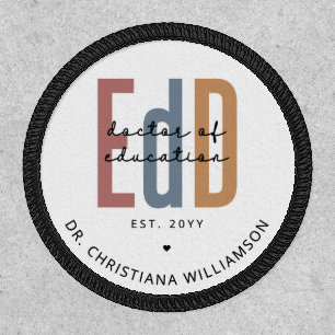 Personalized EdD Doctor Of Education Graduation Patch
