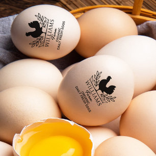 Personalized Egg Stamp