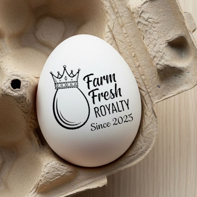 Personalized Egg Stamp - Custom Fresh Egg Stamp  (Creator Uploaded)