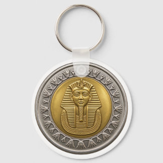 Personalized Egyptian Pharaoh Keychain | King Tut 