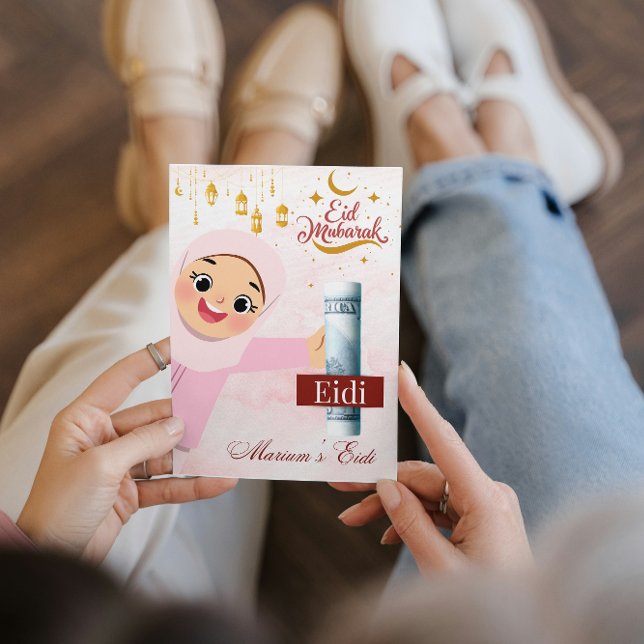 Personalized Eid Mubarak/Eid Greeting For Kids Invitation (Creator Uploaded)