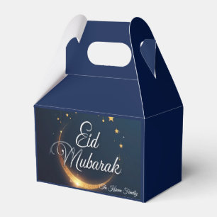 Personalized  Eid Mubarak Favor Boxes