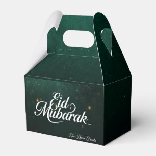 Personalized  Eid Mubarak Favor Boxes