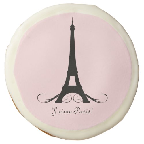 Personalized Eiffel Tower Jaime Paris Sugar Cookie