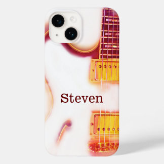 Personalized Electric Guitar Case-Mate iPhone 14 Case