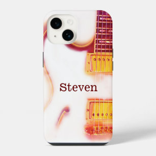 Personalized Electric Guitar iPhone 14 Case