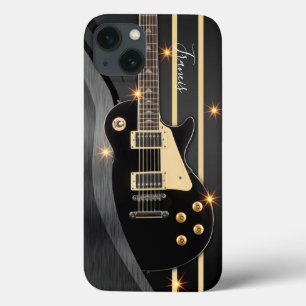 Personalized Electric Guitar With Custom Name iPhone 13 Case