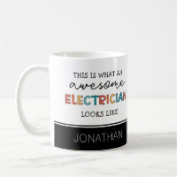 Personalized Electrician Funny Gifts