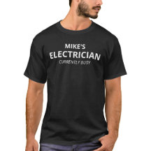 Personalized Electrician Gift for Men Funny Custom
