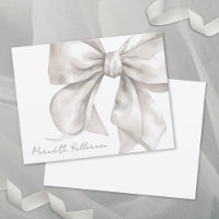 Personalized Elegant Bow Name Monogram