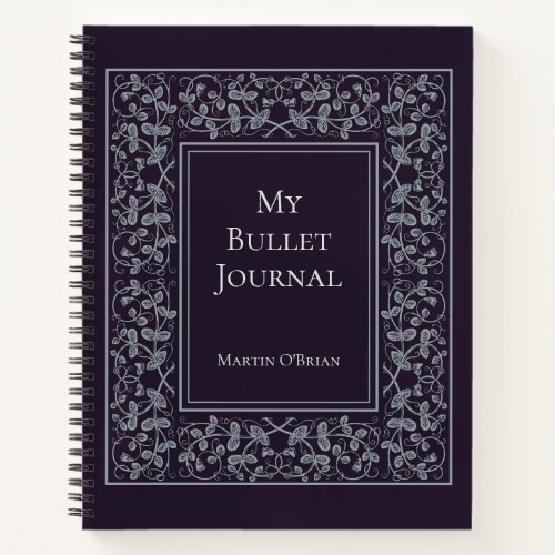 Personalized Elegant Bullet Journal