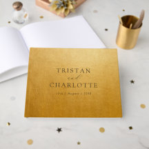 Personalized Elegant Chic Gold