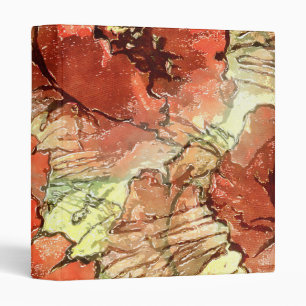 Personalized Elegant Chic Luxury Faux 3 Ring Bind 3 Ring Binder