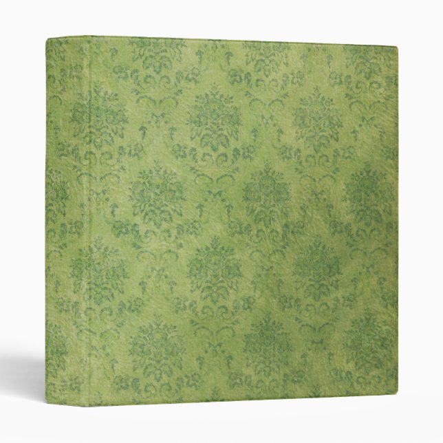 Personalized Elegant Chic Luxury Faux  3 Ring Bind 3 Ring Binder (Front/Spine)