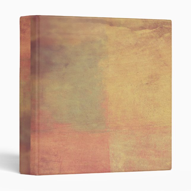 Personalized Elegant Chic Luxury Faux  3 Ring Bind 3 Ring Binder (Front/Spine)