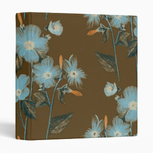 Personalized Elegant Chic Luxury Faux  3 Ring Bind 3 Ring Binder