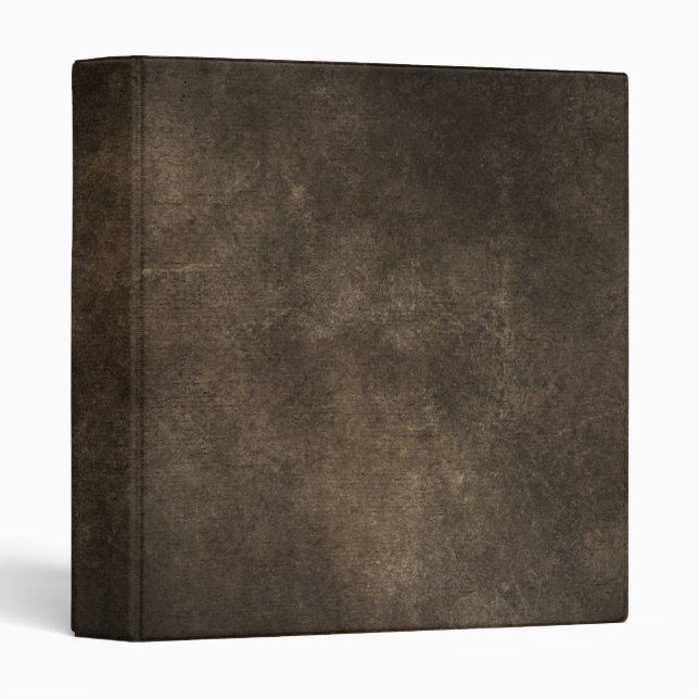 Personalized Elegant Chic Luxury Faux  3 Ring Bind 3 Ring Binder (Front/Spine)