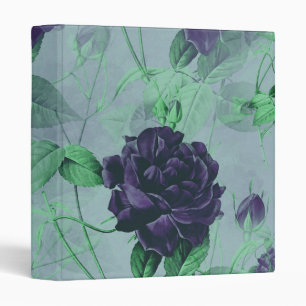Personalized Elegant Chic Luxury Faux  3 Ring Bind Binder