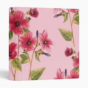 Personalized Elegant Chic Luxury Faux  3 Ring Bind Binder
