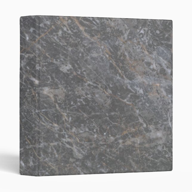 Personalized Elegant Chic Luxury Faux  3 Ring Bind Binder (Front/Spine)