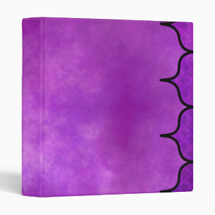 Personalized Elegant Chic Luxury Faux 3 Ring Binder