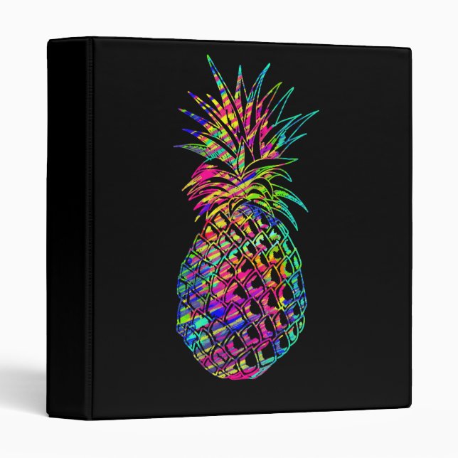 Personalized Elegant Chic Luxury Faux  3 Ring Binder (Front/Spine)