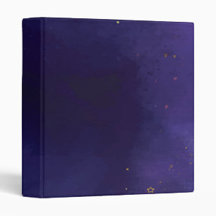 Personalized Elegant Chic Luxury Faux 3 Ring Binder