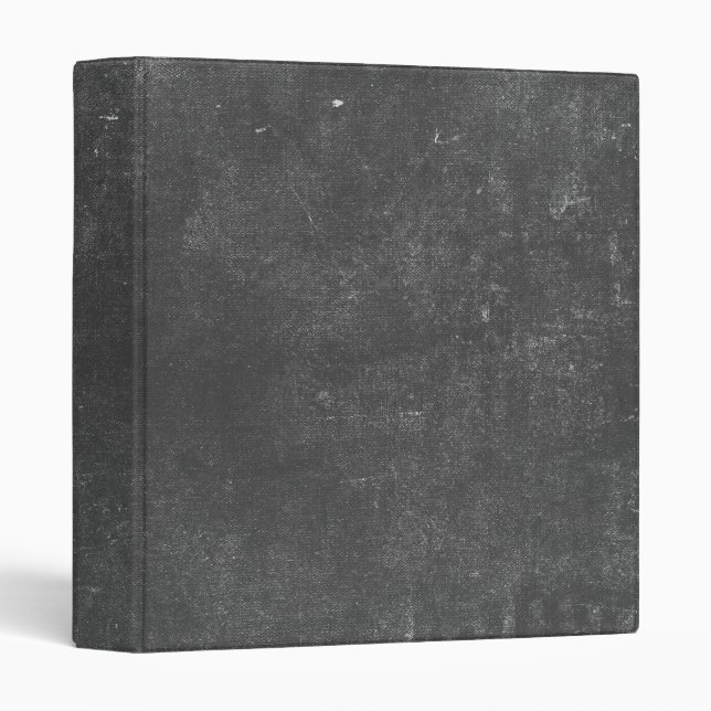 Personalized Elegant Chic Luxury Faux 3 Ring Binder (Front/Spine)