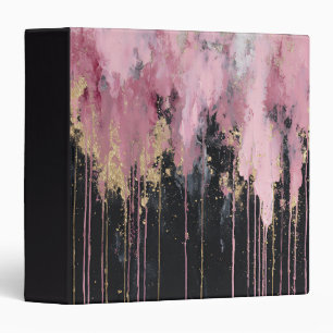 Personalized Elegant Chic Modern Luxury 3 Ring Binder