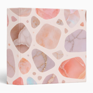 Personalized Elegant Chic Modern Luxury 3 Ring Binder