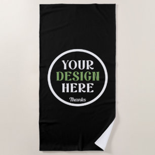 Personalized, Elegant, Classic, Wedding Gifts Beach Towel