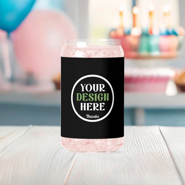 Personalized, Elegant, Classic, Wedding Gifts Can Glass (Insitu (Baby Shower))