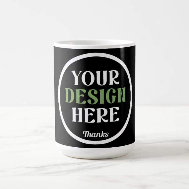 Personalized, Elegant, Classic, Wedding Gifts Coffee Mug (Center)