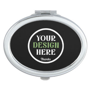 Personalized, Elegant, Classic, Wedding Gifts Compact Mirror