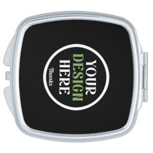 Personalized, Elegant, Classic, Wedding Gifts Compact Mirror