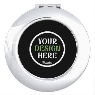Personalized, Elegant, Classic, Wedding Gifts Compact Mirror