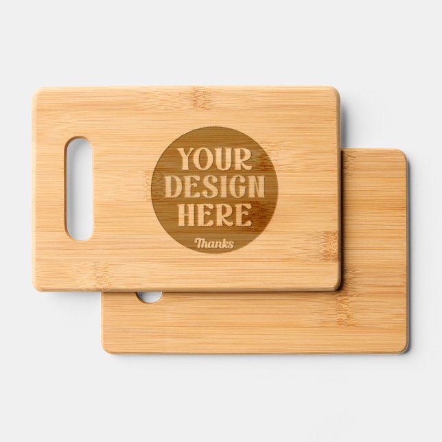 Personalized, Elegant, Classic, Wedding Gifts Engraved Cutting Board (Front & Back)