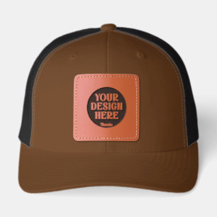 Personalized, Elegant, Classic, Wedding Gifts Leather Patch Hat