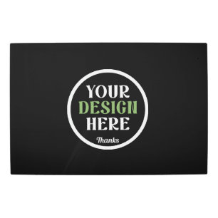 Personalized, Elegant, Classic, Wedding Gifts Metal Print