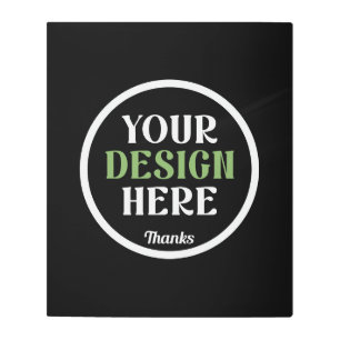 Personalized, Elegant, Classic, Wedding Gifts Metal Print