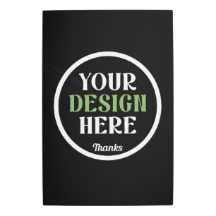 Personalized, Elegant, Classic, Wedding Gifts Metal Print