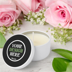 Personalized, Elegant, Classic, Wedding Gifts Mini Candle Favors