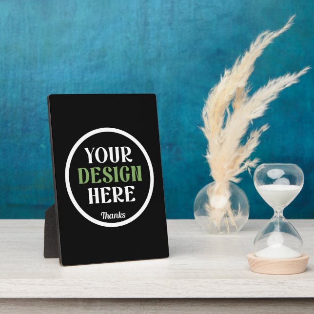 Personalized, Elegant, Classic, Wedding Gifts Plaque (Side)
