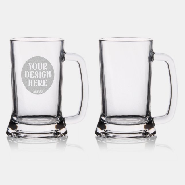 Personalized, Elegant, Classic, Wedding Gifts Stein (Glassware)