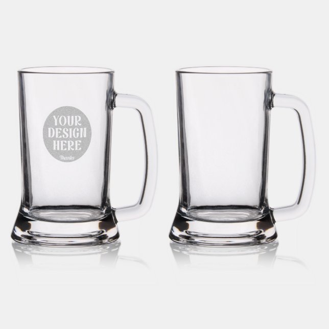 Personalized, Elegant, Classic, Wedding Gifts Stein (Glassware)